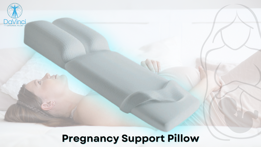 Pregnancy can Make it Hard to Sleep Well. A Pregnancy Support Pillow can Help.