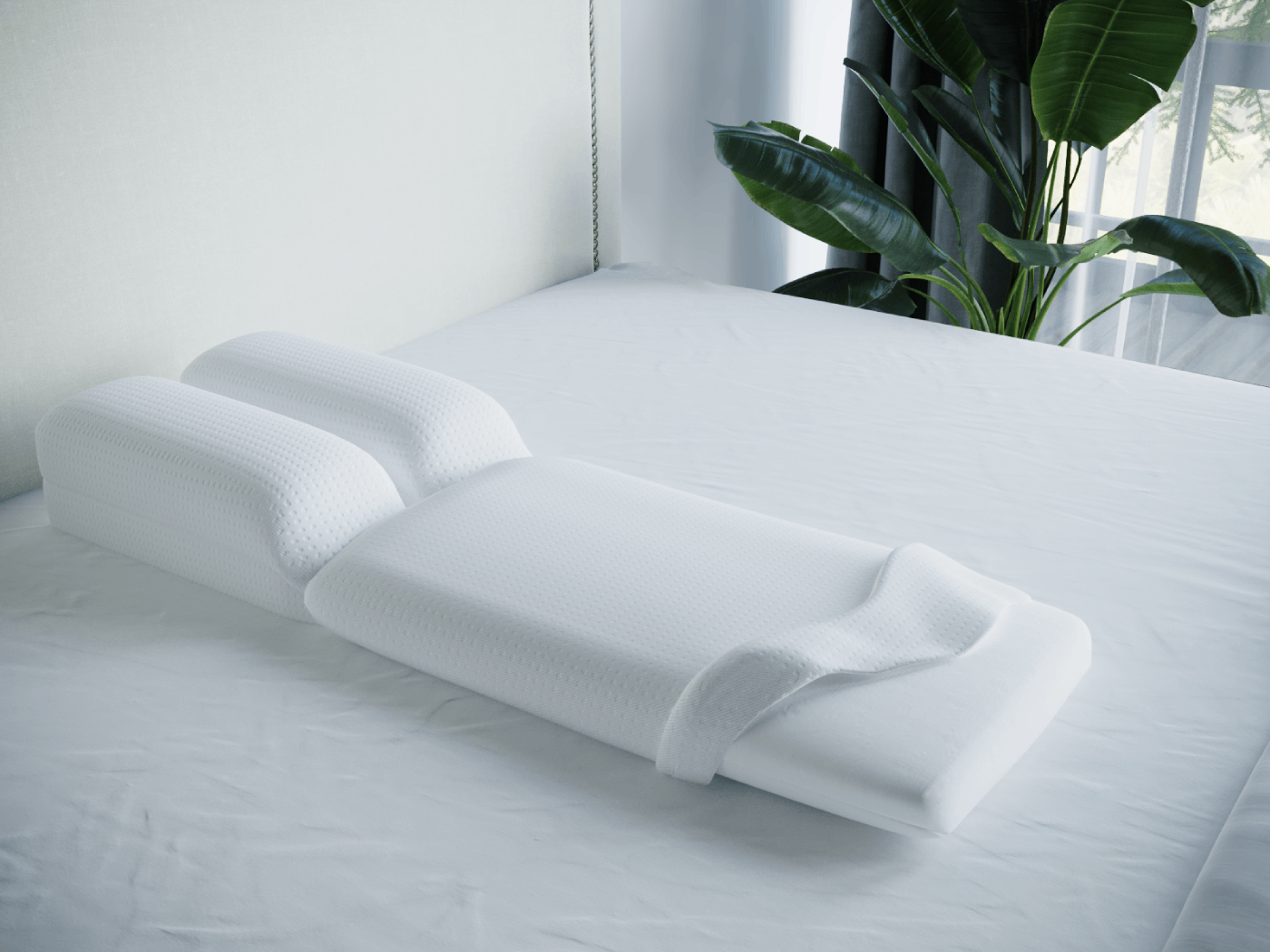 The DaVinci Orthopedic Pillow® for Asthma & Snoring Relief